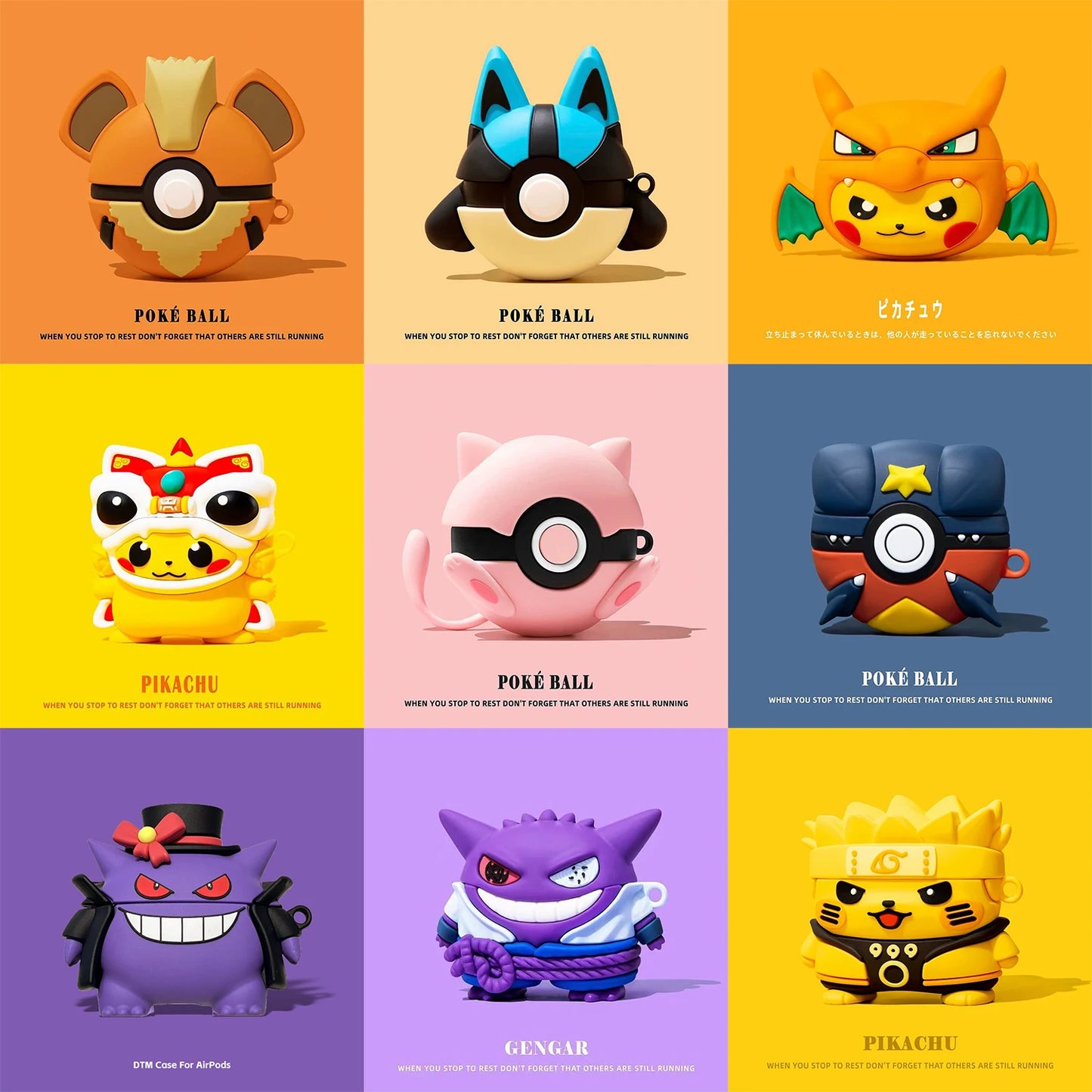 Pokémon Silicone Case For AirPods