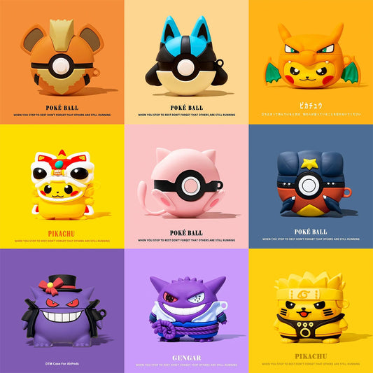 Pokémon Silicone Case For AirPods